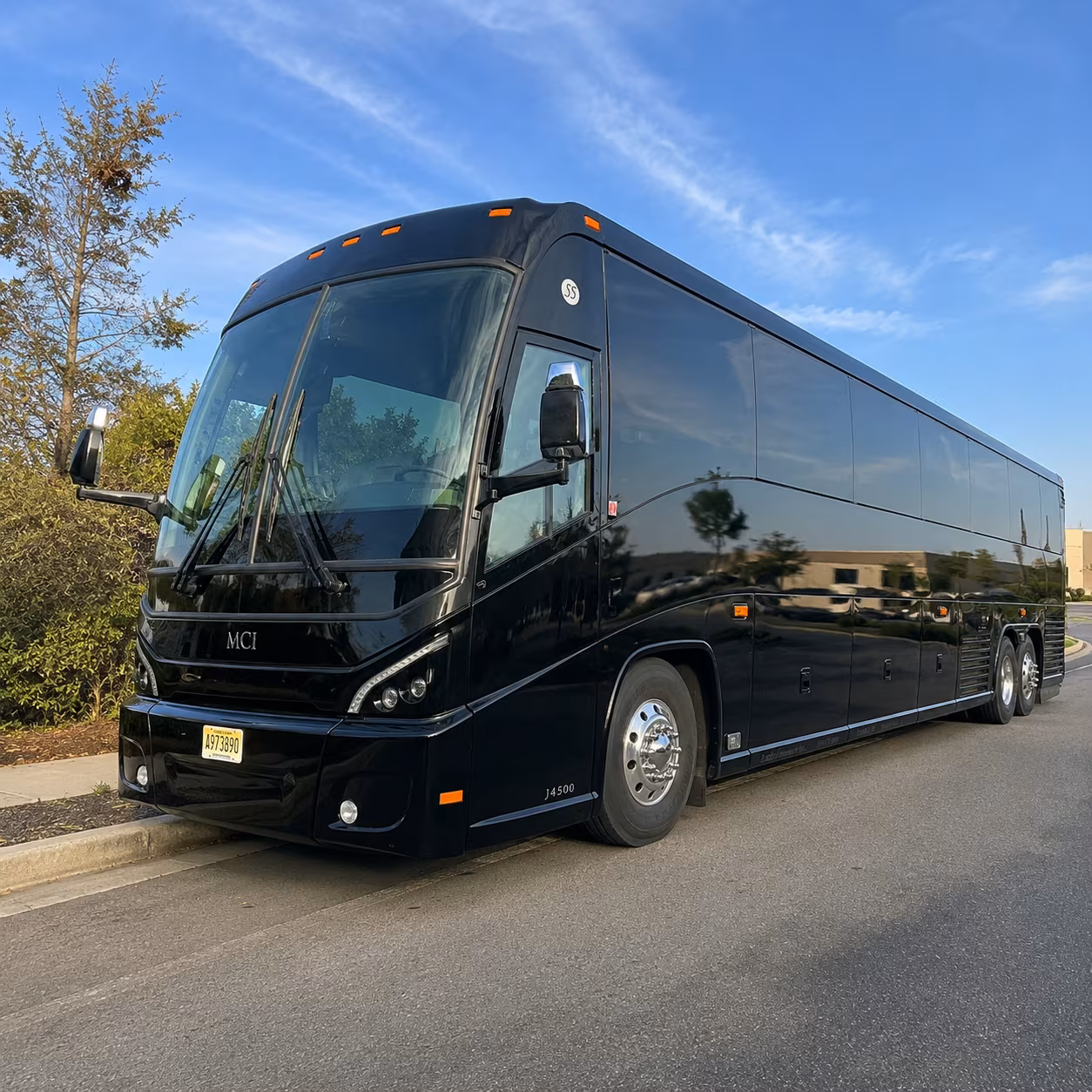 dover bus rental service area