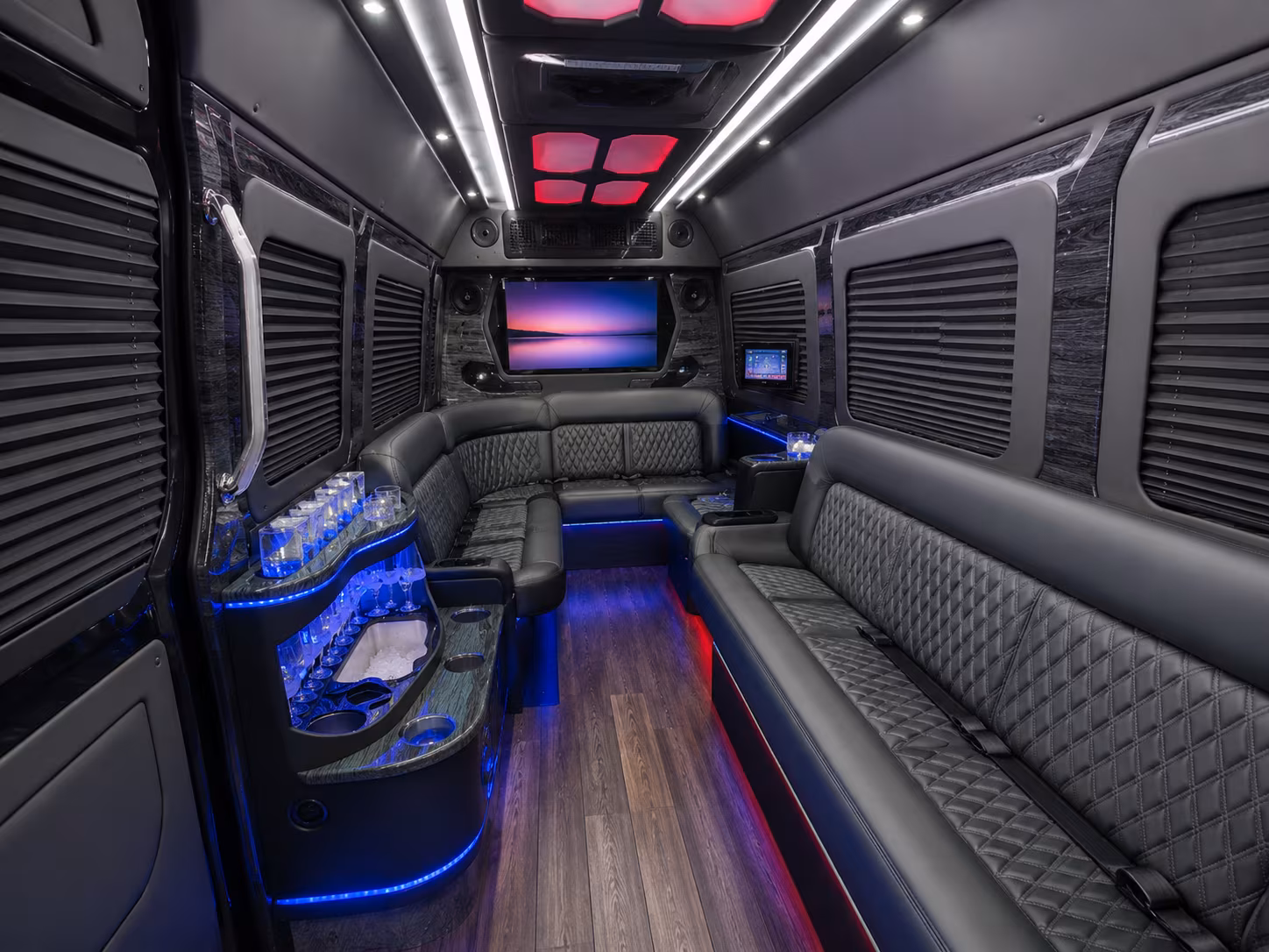 dover sprinter limousine interior