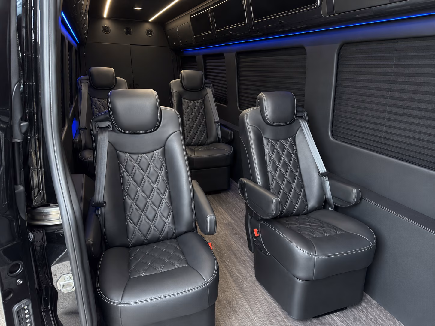 dover sprinter van with driver interior