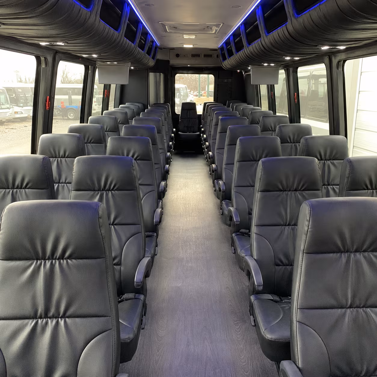 rehearsal dinner and multi day wedding weekend bus rentals in dover