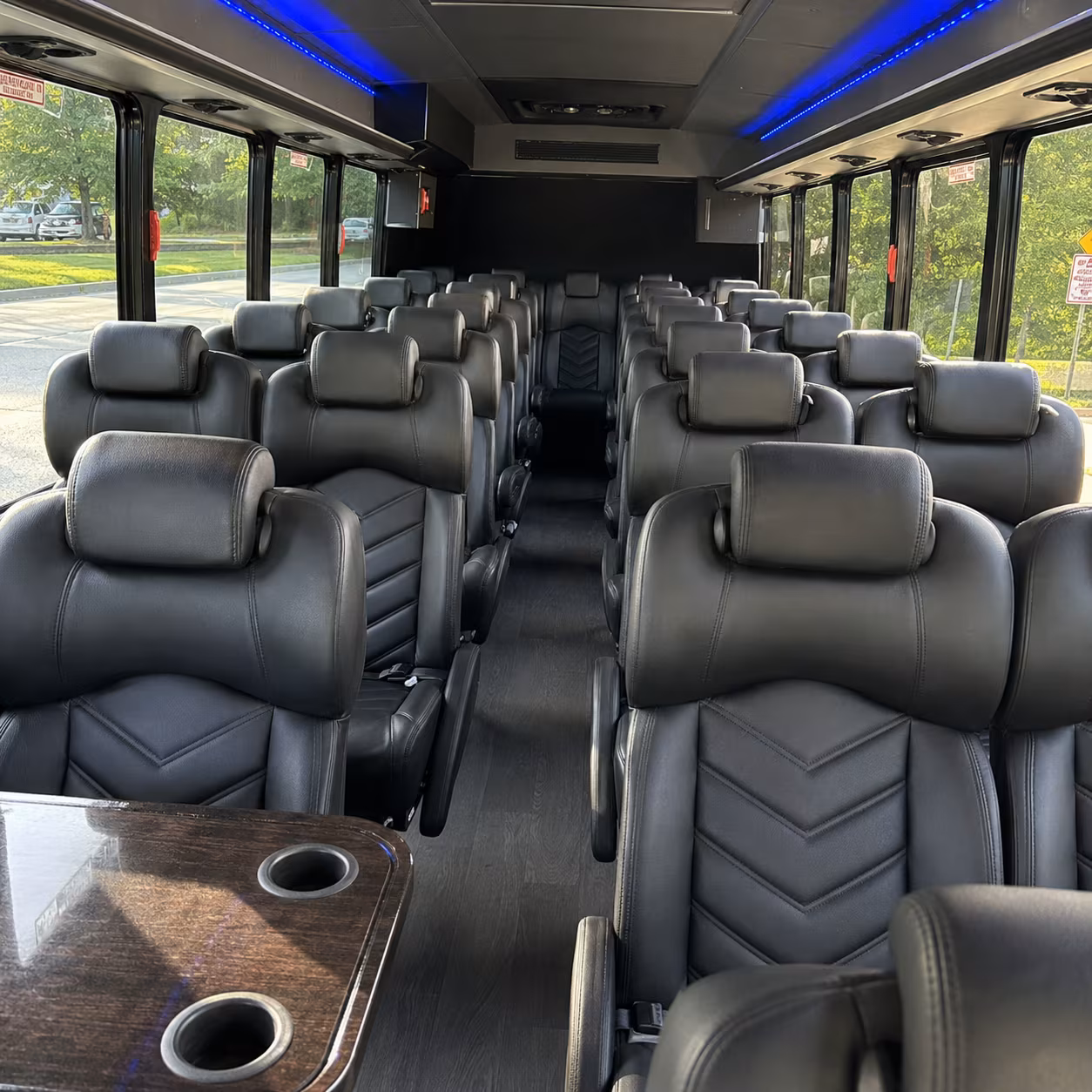 sprinter vans and party buses for corporate wine tours out of dover